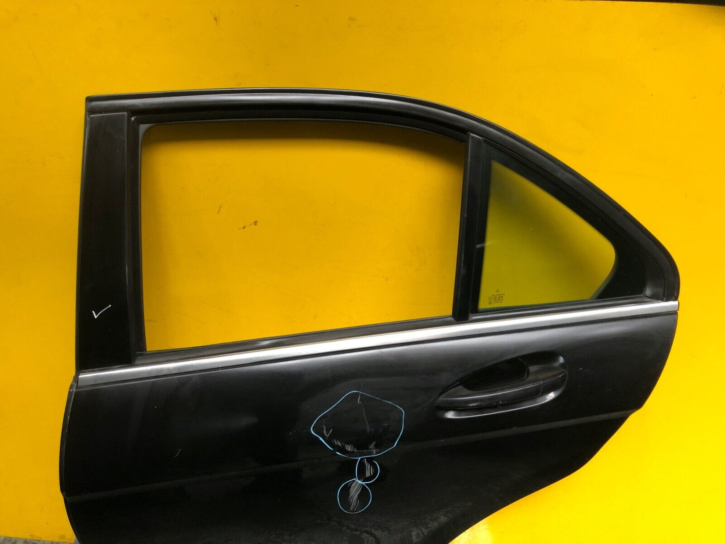 MERCEDES E CLASS SALOON W212 2013 - 2016 DOOR PASSENGER SIDE REAR LEFT