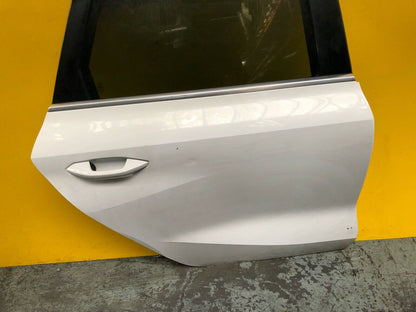 AUDI A3 8Y MK4 DOOR DRIVER SIDE REAR RIGHT WITH GLASS IN WHITE