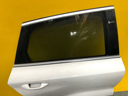 AUDI A3 8Y MK4 DOOR DRIVER SIDE REAR RIGHT WITH GLASS IN WHITE