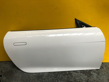 JAGUAR F TYPE 2013 - 2024 X152 DOOR DRIVER SIDE FRONT RIGHT IN WHITE NO GLASS