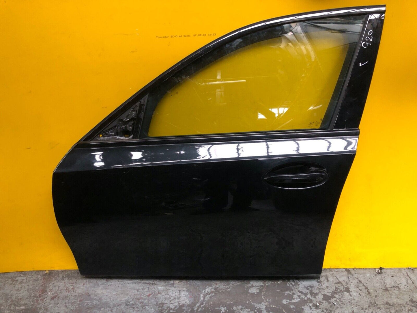 BMW 3 SERIES G20 2019 - 2024 DOOR PASSENGER SIDE FRONT LEFT COMPLETE WITH GLASS