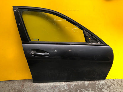 MERCEDES C CLASS SALOON W204 2008-2014 DOOR DRIVER SIDE FRONT RIGHT WITH GLASS