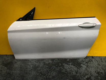 BMW 2 M2 SERIES F22 F23 F87 PASSENGER SIDE DOOR LEFT WITHOUT GLASS WHITE