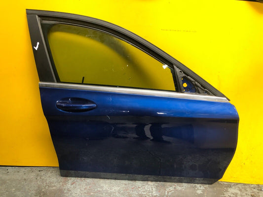 MERCEDES C CLASS W205 2014 - 2021 DOOR DRIVER SIDE FRONT RIGHT WITH GLASS