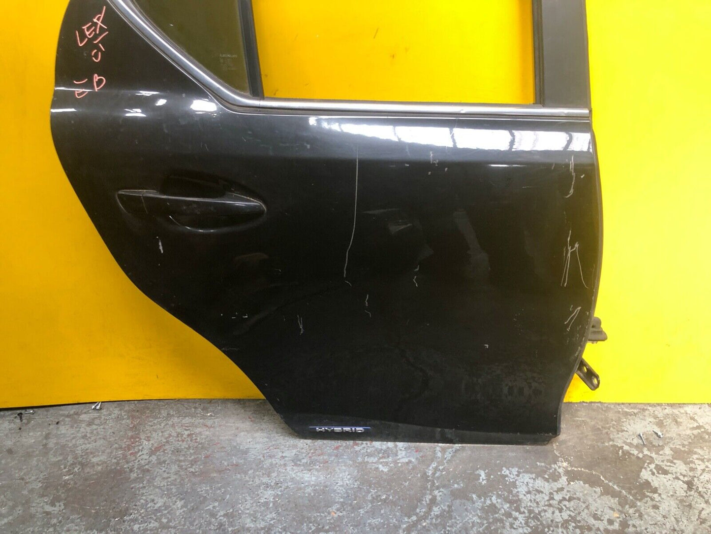 LEXUS CT200H 2011 - 2020 DOOR DRIVER SIDE REAR RIGHT