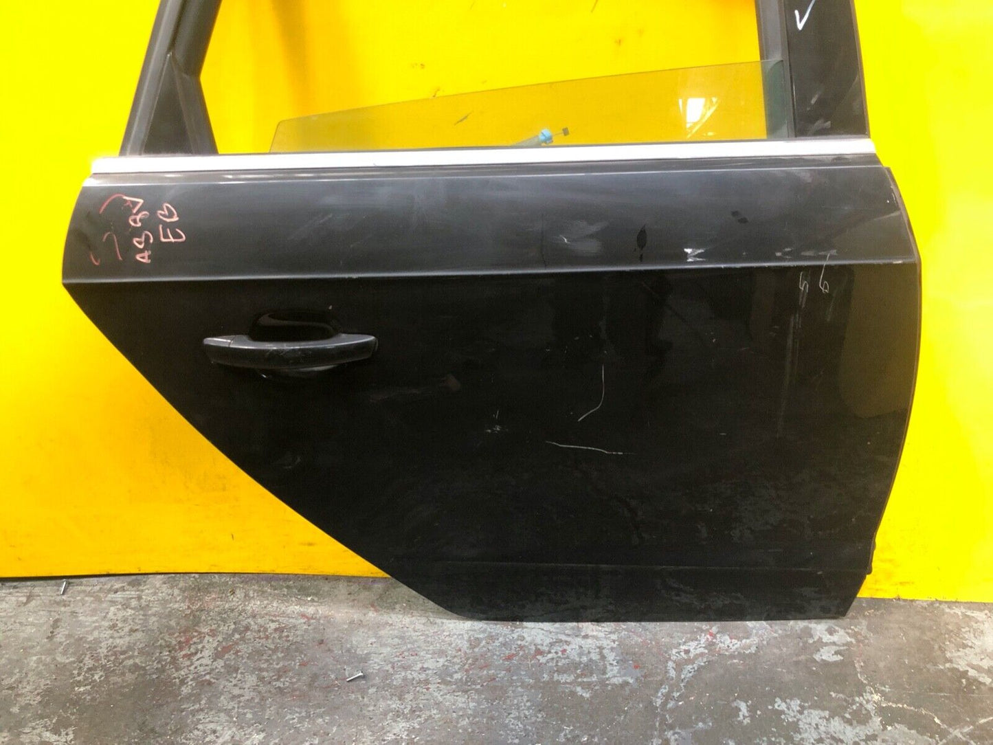 AUDI A3 8V MK3 DOOR DRIVER SIDE REAR RIGHT WITH GLASS