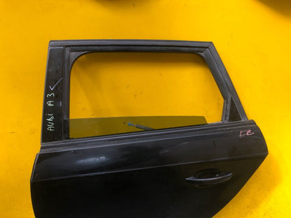 AUDI A3 8V MK3 DOOR PASSENGER SIDE REAR LEFT WITH GLASS