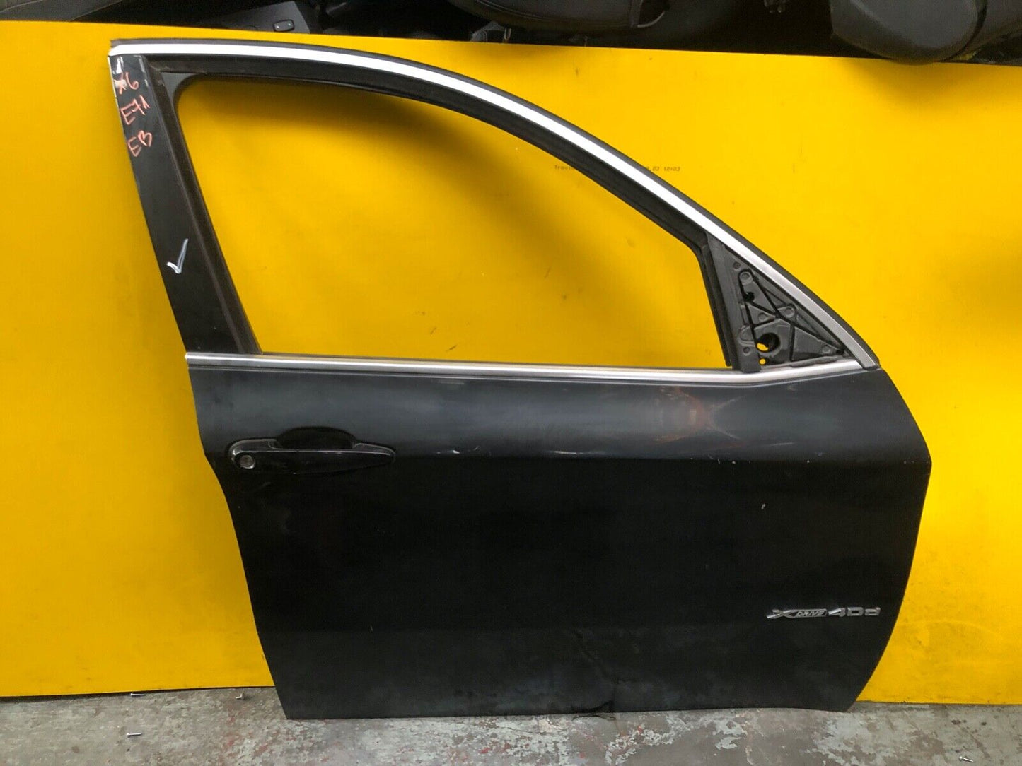 BMW X6 E71 2008 - 2014 DOOR DRIVER SIDE FRONT RIGHT COMPLETE WITH GLASS