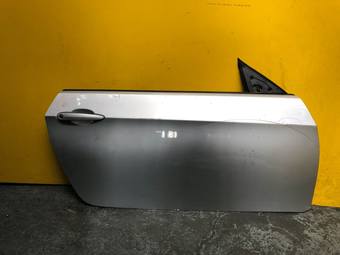 BMW 3 SERIES COUPE / CONVERTIBLE E92 E93 DOOR DRIVER SIDE RIGHT WITH GLASS