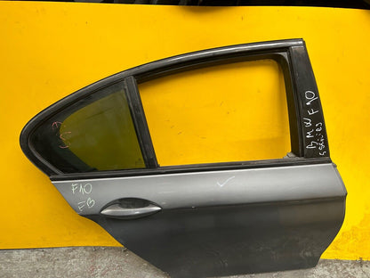 BMW 5 SERIES F10 DOOR DRIVER SIDE REAR RIGHT COMPLETE WITH GLASS