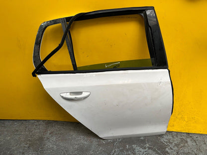 VOLKSWAGEN GOLF MK6 2009 - 2012 DRIVER SIDE REAR RIGHT DOOR WITH GLASS