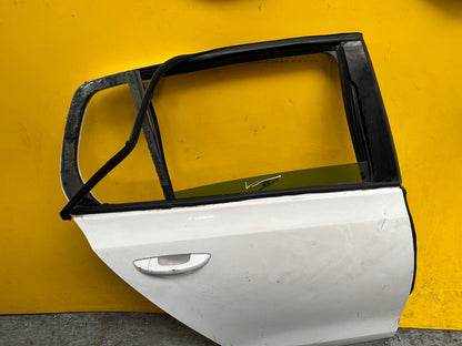 VOLKSWAGEN GOLF MK6 2009 - 2012 DRIVER SIDE REAR RIGHT DOOR WITH GLASS