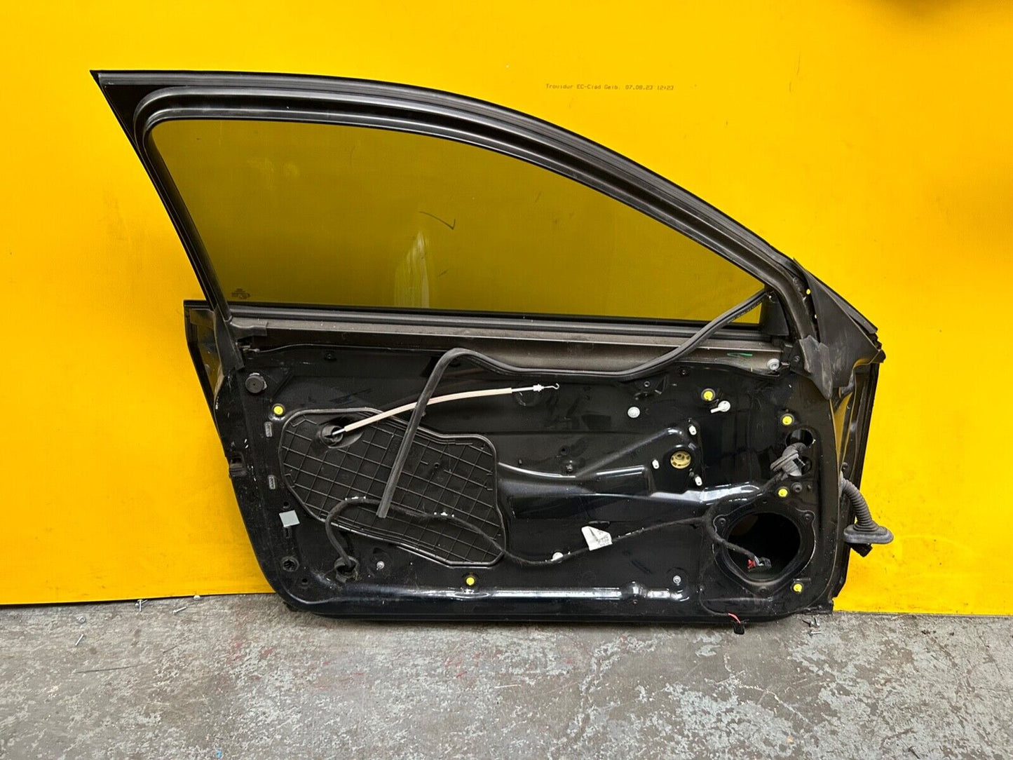 AUDI A3 8P 2003 - 2012 DOOR PASSENGER SIDE LEFT WITH GLASS IN BLUE