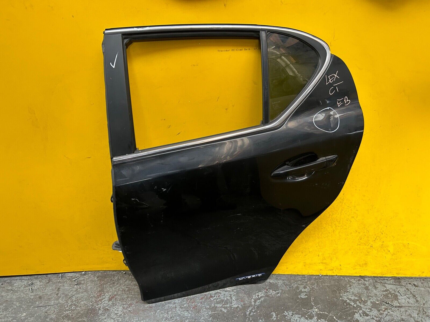 LEXUS CT200H 2011 - 2020 DOOR PASSENGER SIDE REAR LEFT