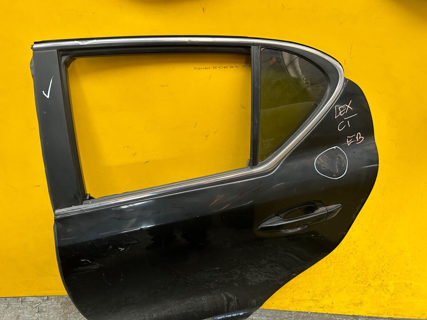 LEXUS CT200H 2011 - 2020 DOOR PASSENGER SIDE REAR LEFT