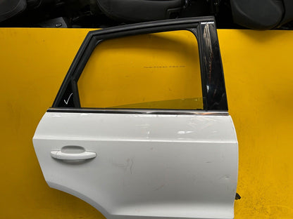 AUDI Q3 8U MK1 DOOR DRIVER SIDE REAR RIGHT WITH GLASS IN WHITE