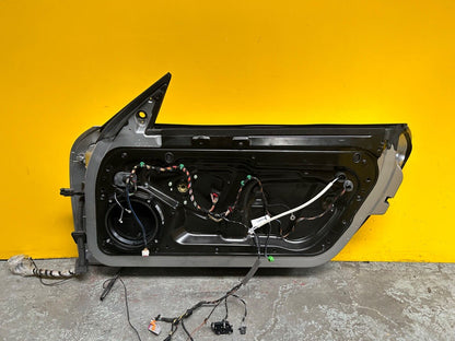 PORSCHE 911 997 TURBO DOOR DRIVER SIDE RIGHT COMPLETE WITH GLASS ALUMINIUM