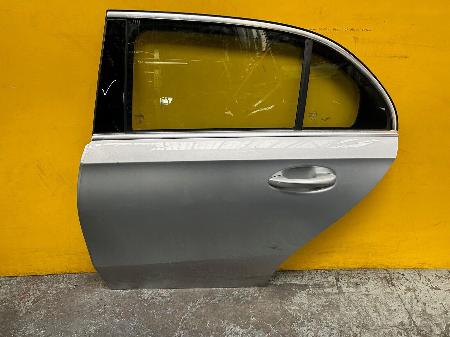 MERCEDES BENZ A CLASS HATCHBACK W177 DOOR PASSENGER SIDE REAR LEFT WITH GLASS