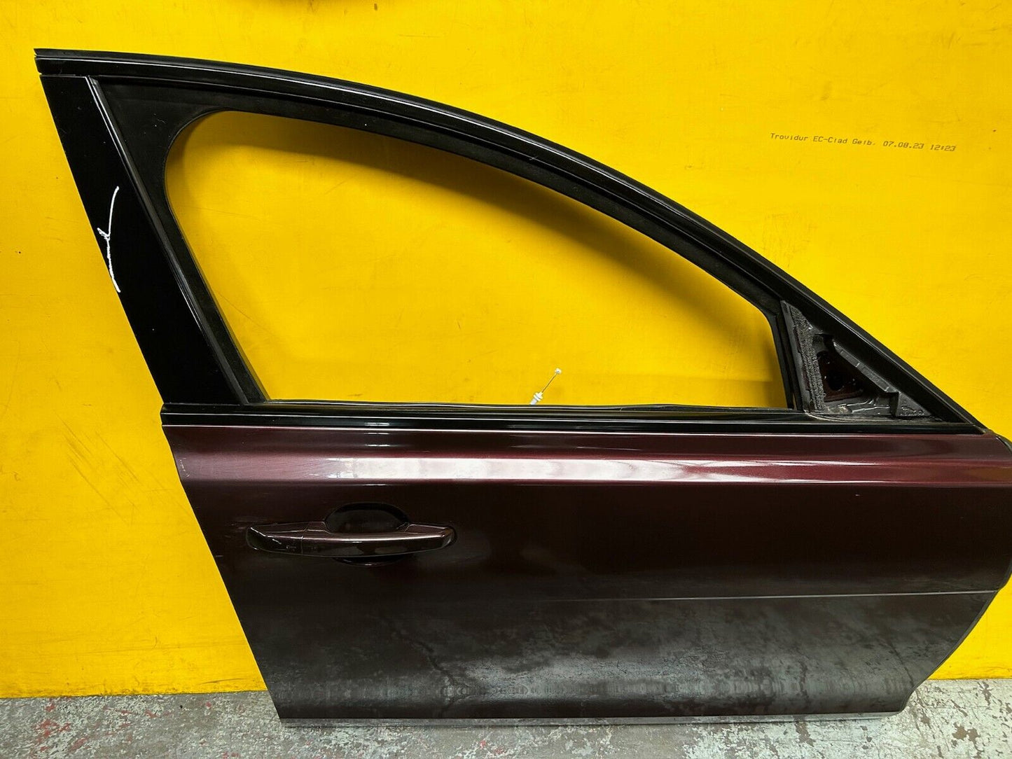 JAGUAR XF X260 2015 - 2023 DOOR DRIVER SIDE FRONT RIGHT WITH GLASS COMPLETE