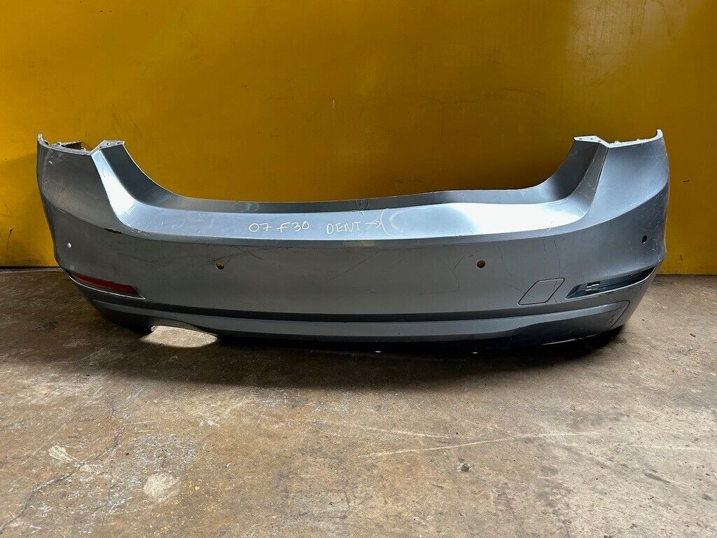 BMW 3 SERIES F30 SE PRE LCI 2012 - 2015 REAR BUMPER WITH PDC HOLES GENUINE