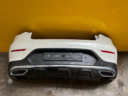 MERCEDES BENZ GLC COUPE AMG LINE C253 2015 - 2019 REAR BUMPER WITH PDC COMPLETE