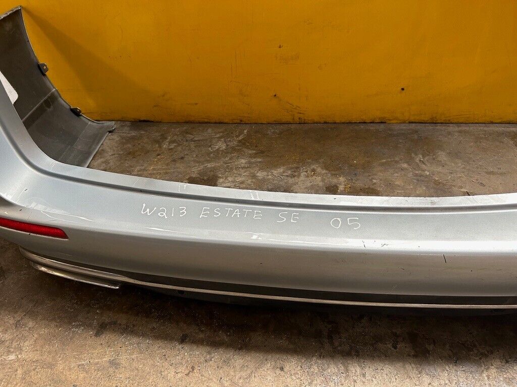 MERCEDES BENZ E CLASS E220d SE ESTATE S213 2016-2020 REAR BUMPER COMPLETE W/PDC