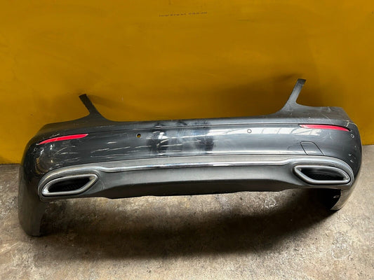 MERCEDES BENZ E CLASS E220d SE W213 2016-2020 REAR BUMPER W/PDC DAMAGED