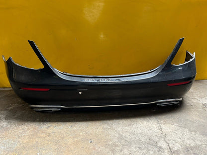 MERCEDES BENZ E CLASS E220d SE W213 2016-2020 REAR BUMPER W/PDC DAMAGED