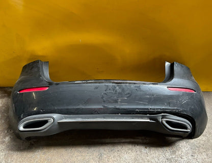 MERCEDES BENZ A CLASS W177 2018 - 2023 REAR BUMPER COMPLETE NO PDC GENUINE