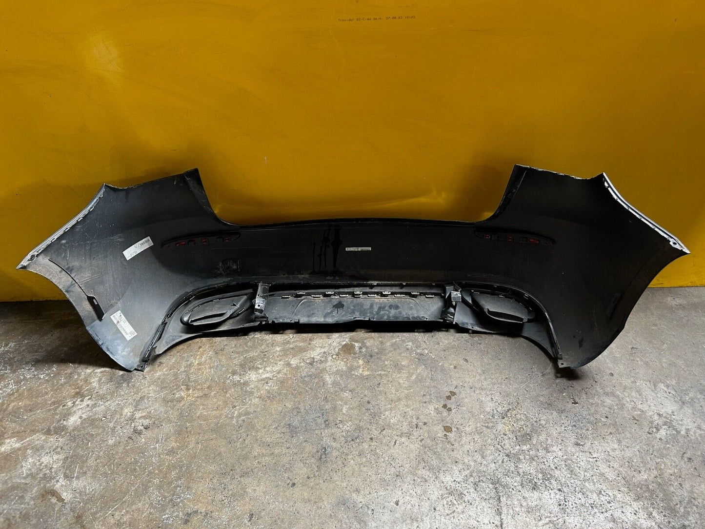 MERCEDES BENZ A CLASS W177 2018 - 2023 REAR BUMPER COMPLETE NO PDC GENUINE