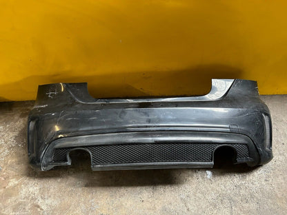 MERCEDES BENZ A CLASS AMG LINE W176 2013 - 2015 REAR BUMPER COMPLETE WITHOUT PDC