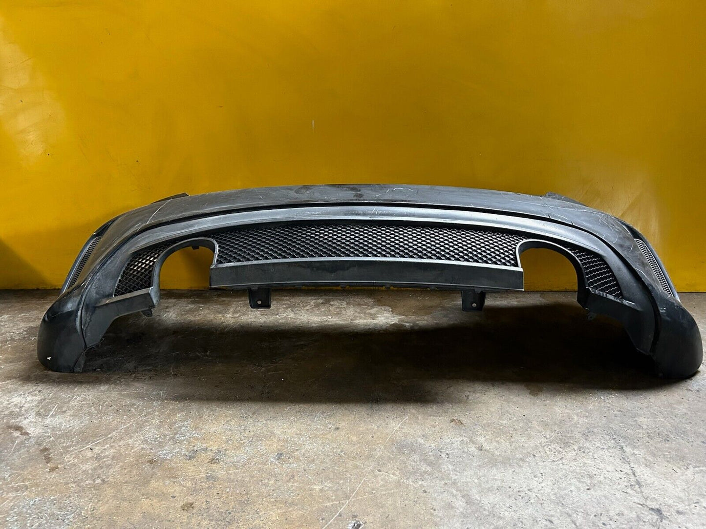 MERCEDES BENZ A CLASS AMG LINE W176 2013 - 2015 REAR BUMPER COMPLETE WITHOUT PDC