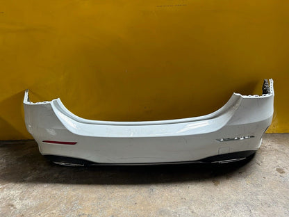 MERCEDES BENZ A CLASS W177 2018 - 2023 REAR BUMPER COMPLETE NO PDC GENUINE