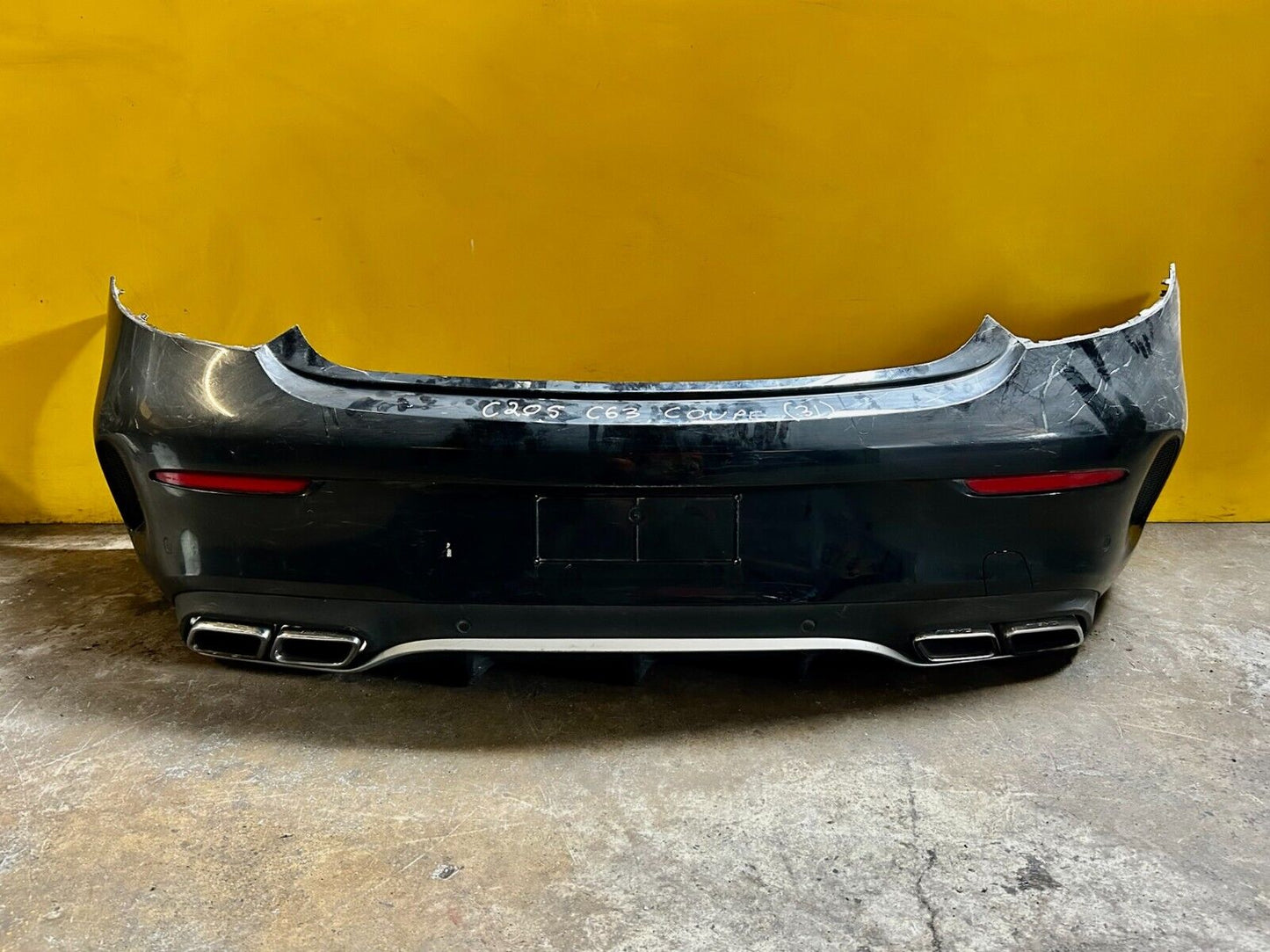 MERCEDES BENZ C63 AMG COUPE C205 2016 - ON REAR BUMPER COMPLETE