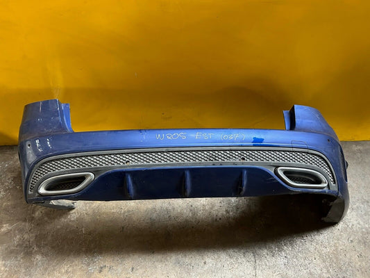 MERCEDES BENZ C CLASS ESTATE S205 W205 2014 - 2019 REAR BUMPER WITH PDC HOLES