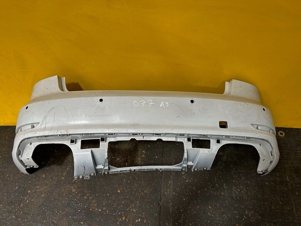 AUDI A3 S LINE SALOON 2016-2019 REAR BUMPER WITH PDC HOLES