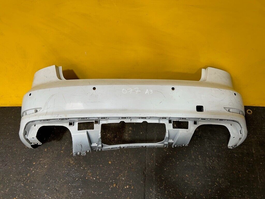 AUDI A3 S LINE SALOON 2016-2019 REAR BUMPER WITH PDC HOLES