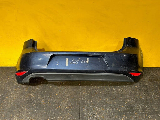 VOLKSWAGEN GOLF MK7 2013 - 2017 COMPLETE REAR BUMPER WITH PDC 5G6807421