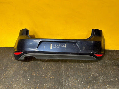 VOLKSWAGEN GOLF MK7 2013 - 2017 COMPLETE REAR BUMPER WITH PDC 5G6807421