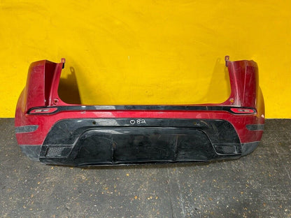 RANGE ROVER EVOQUE L551 2019 - 2023 GENUINE REAR BUMPER COMPLETE WITH PDC HOLES