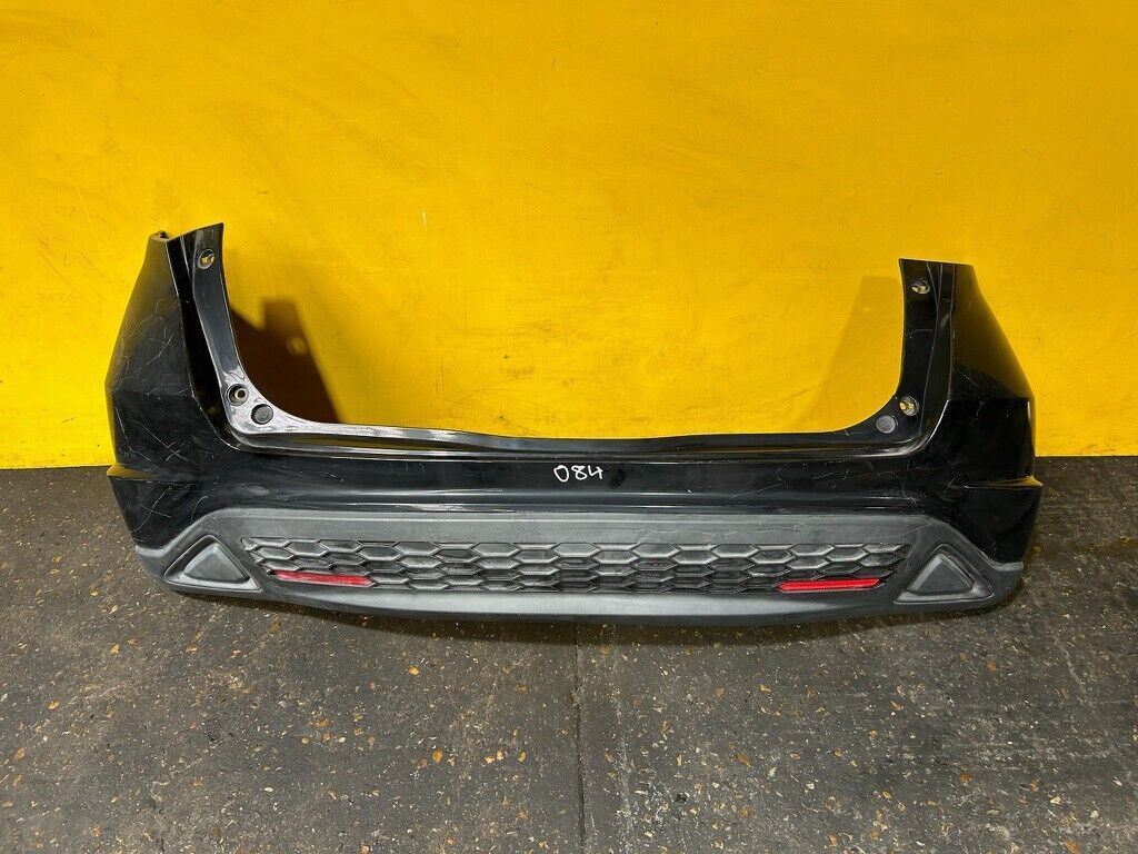 HONDA CIVIC MK8 2006-2012 REAR BUMPER IN BLACK WITHOUT SENSORS GENUINE COMPLETE