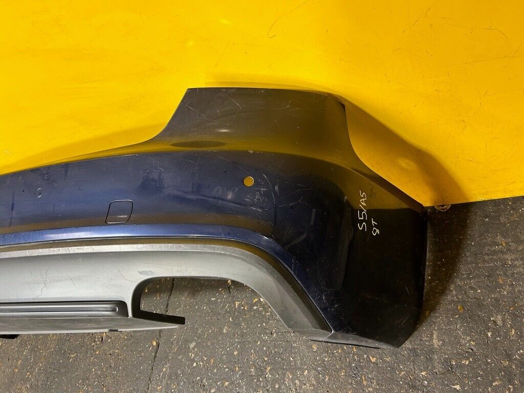 AUDI S5 8T B8 COUPE / CABRIO REAR BUMPER COMPLETE WITH PARKING SENSORS