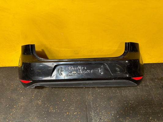 VOLKSWAGEN GOLF MK7 2013 - 2017 COMPLETE REAR BUMPER WITH PDC 5G6807421