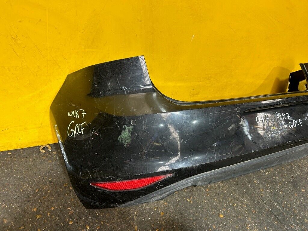 VOLKSWAGEN GOLF MK7 2013 - 2017 COMPLETE REAR BUMPER WITH PDC 5G6807421