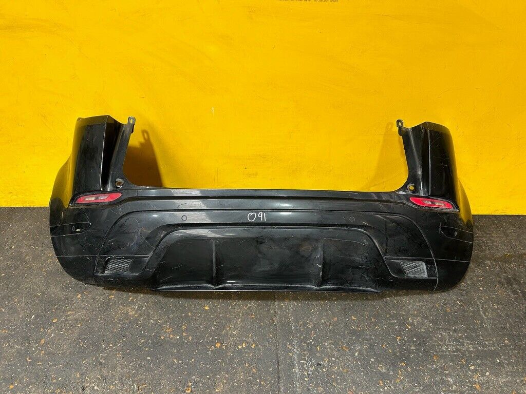 RANGE ROVER EVOQUE L551 2019 - 2023 GENUINE REAR BUMPER COMPLETE WITH PDC HOLES