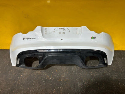 JAGUAR F TYPE R V8 COUPE X152 2013 - 2018 REAR BUMPER COMPLETE WITH PDC