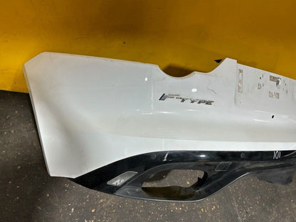 JAGUAR F TYPE R V8 COUPE X152 2013 - 2018 REAR BUMPER COMPLETE WITH PDC