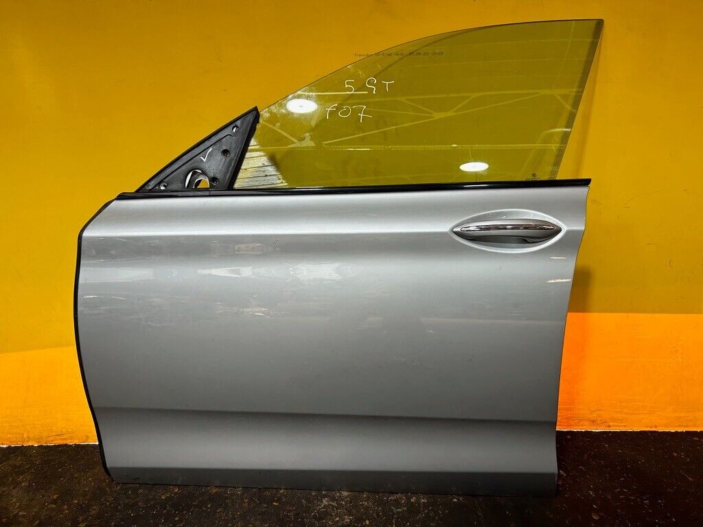 BMW 5 SERIES GT F07 2010-2017 DOOR PASSENGER SIDE FRONT LEFT WITH GLASS