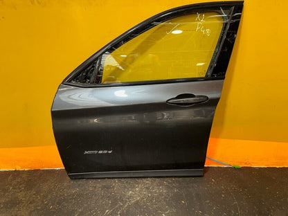 BMW X1 F48 2015 - 2022 DOOR PASSENGER SIDE FRONT LEFT WITH GLASS COMPLETE