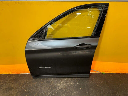 BMW X1 F48 2015 - 2022 DOOR PASSENGER SIDE FRONT LEFT WITH GLASS COMPLETE